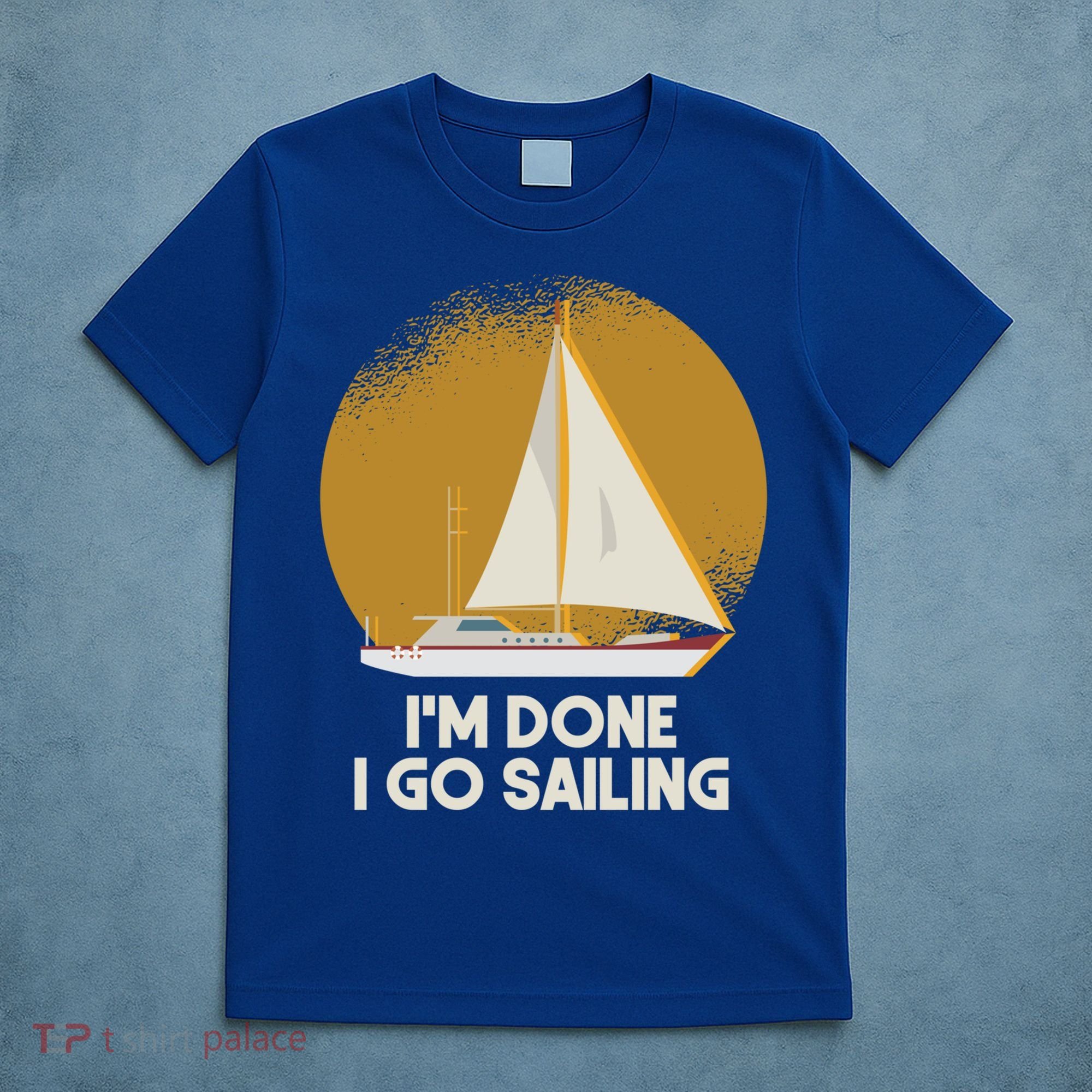 Sailing Nautical Sailor Great Gift Captain Sail Anchor Funny Sailing Meaningful T-Shirt