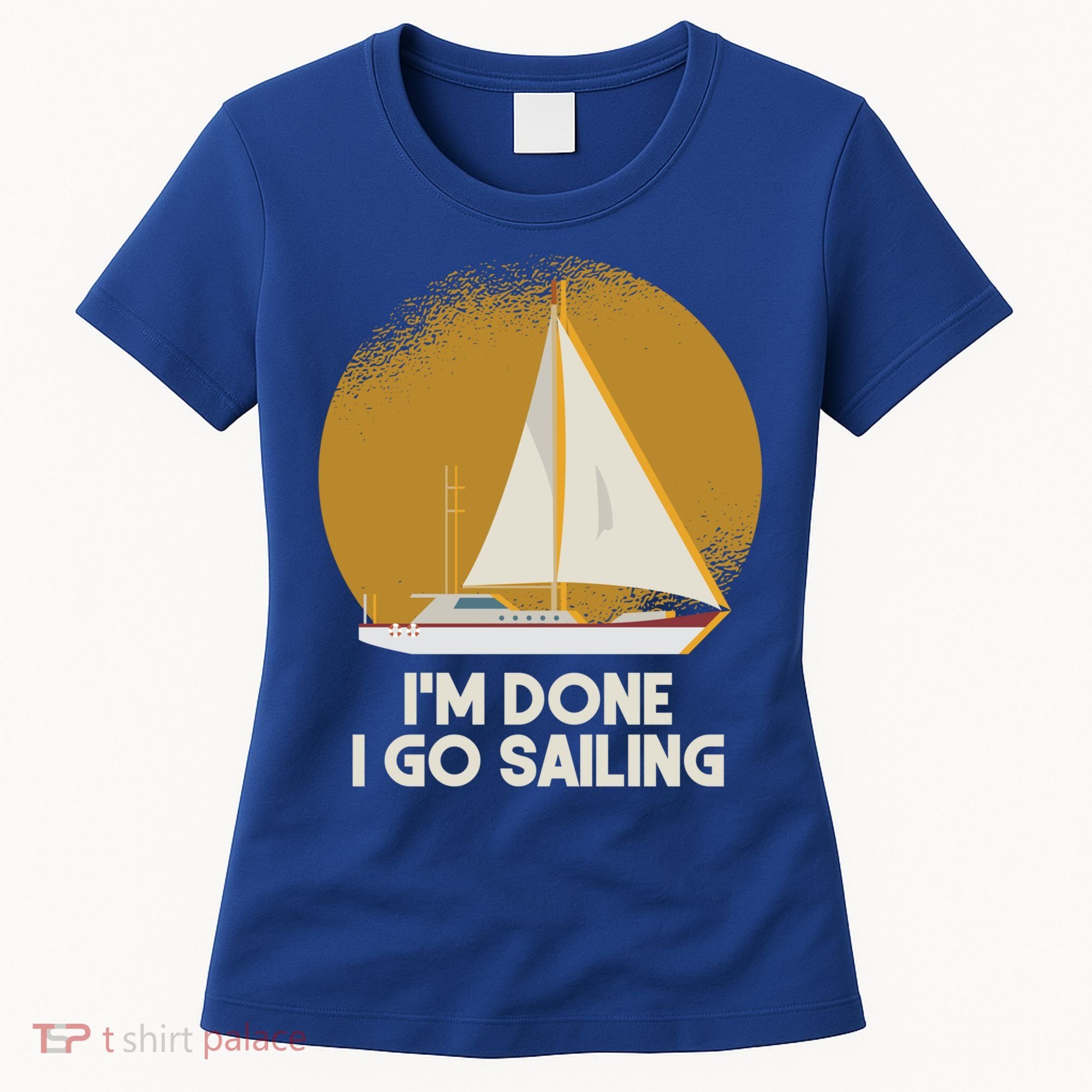 Sailing Nautical Sailor Great Gift Captain Sail Anchor Funny Sailing Meaningful Women's T-Shirt