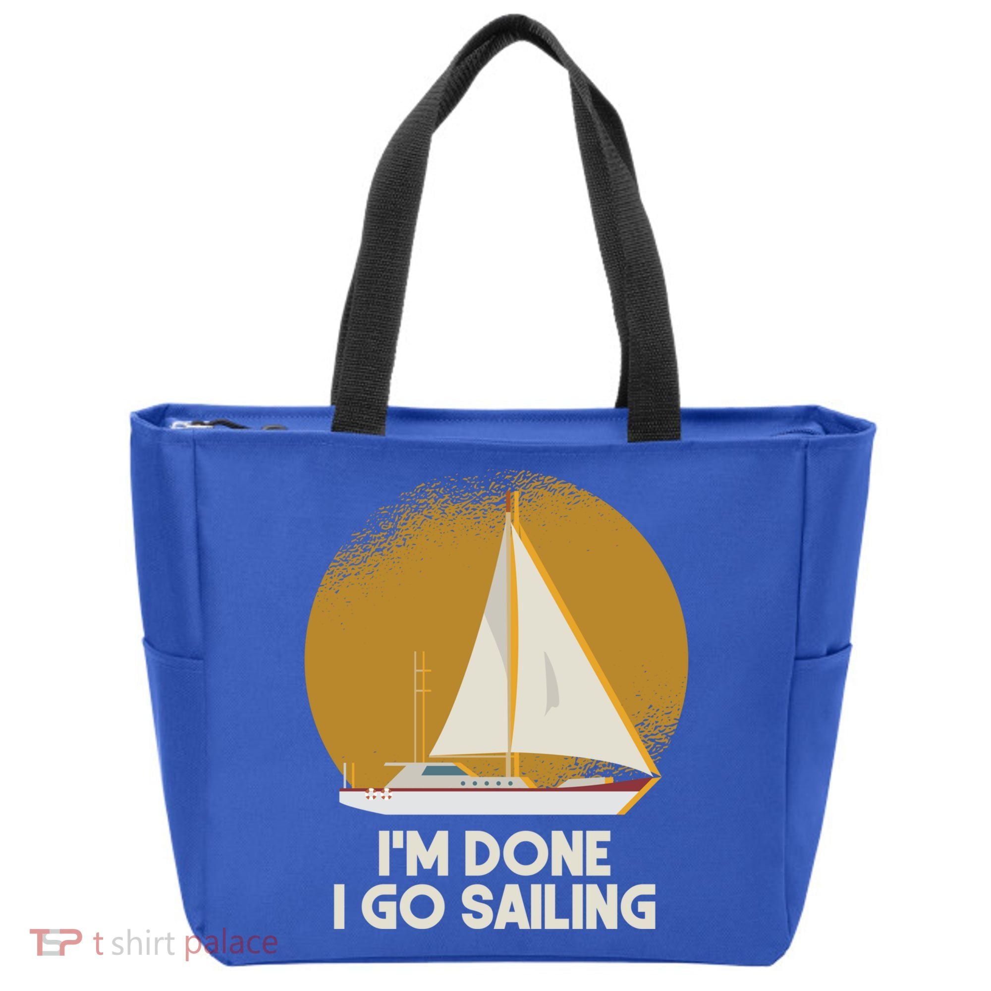 Sailing Nautical Sailor Great Gift Captain Sail Anchor Funny Sailing Meaningful Tote Bag