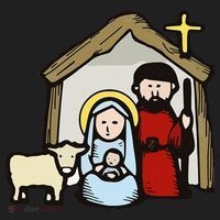 Simple Nativity  Women's Sweatshirt thumb 2
