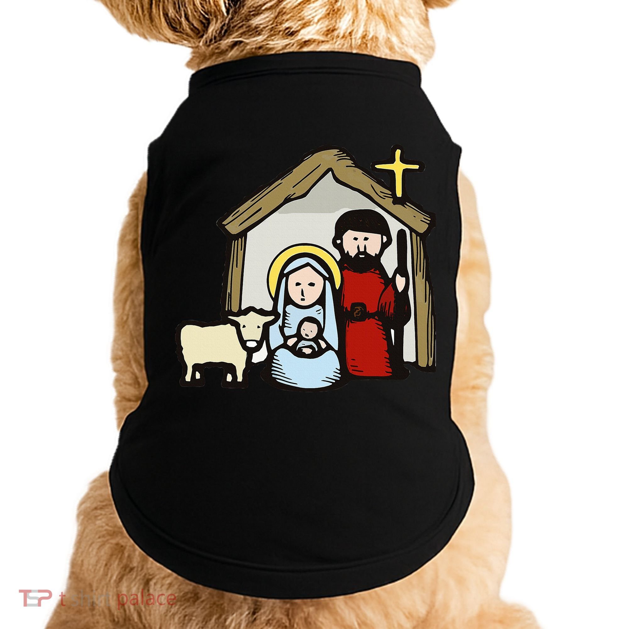 Simple Nativity  Doggie Tank
