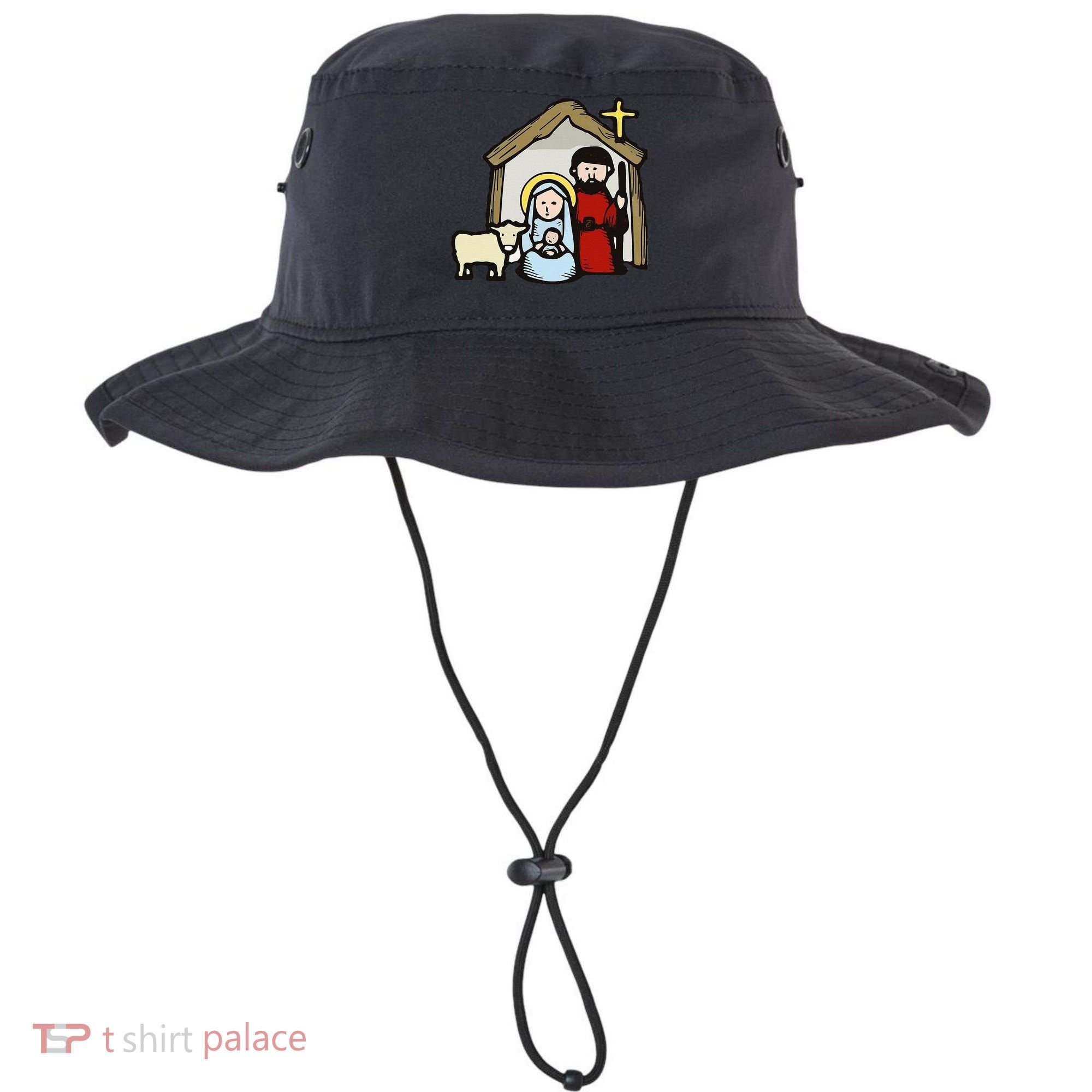 Simple Nativity  Bucket Hat