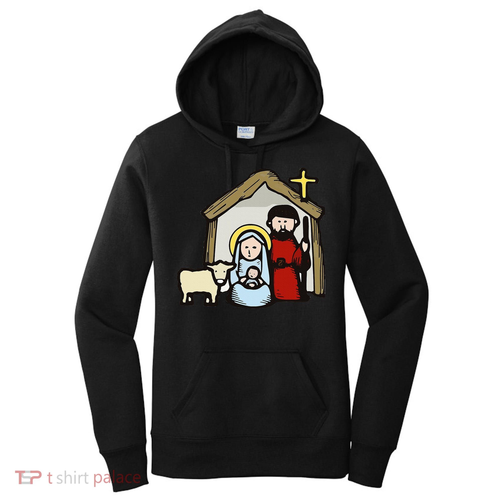 Simple Nativity  Women's Hoodie