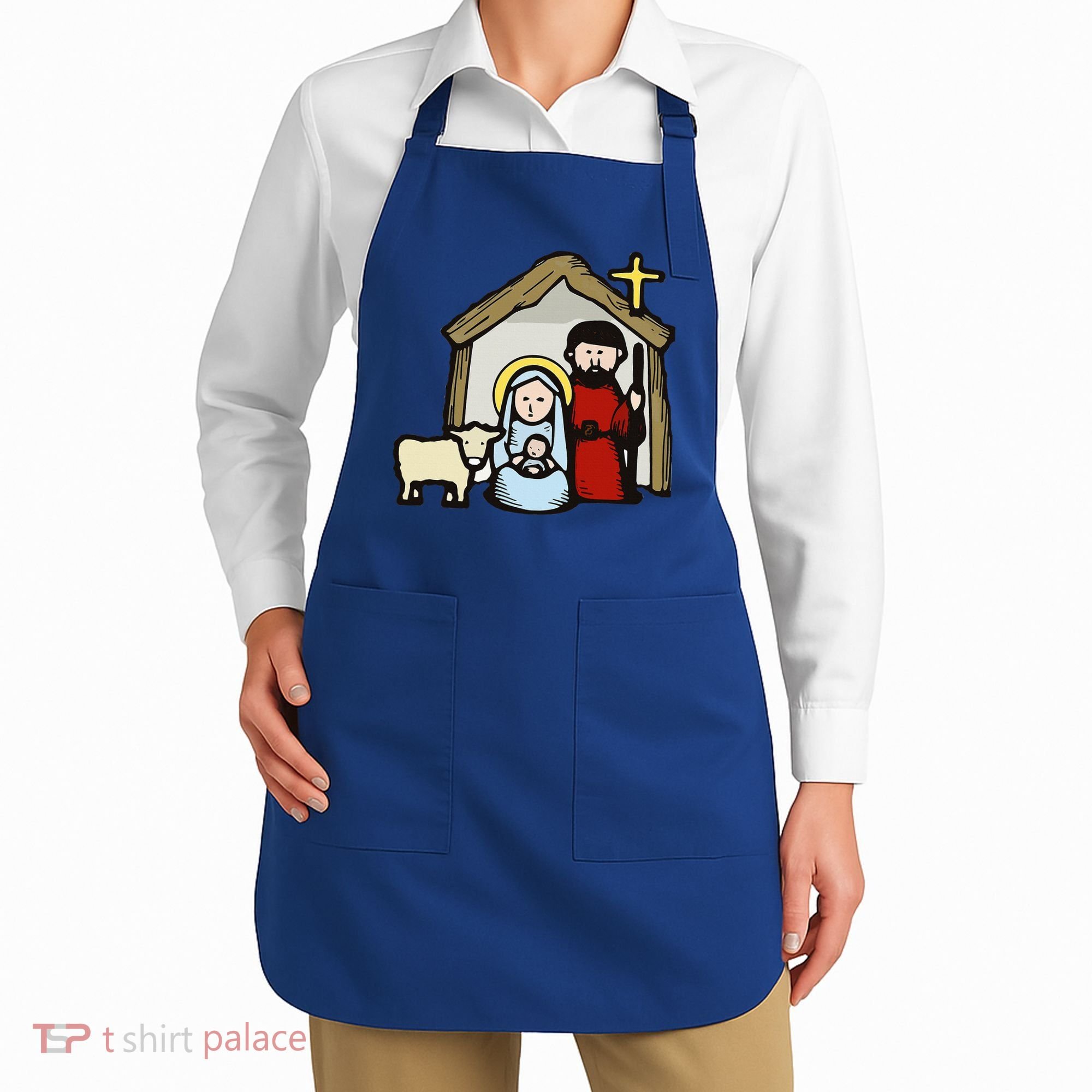 Simple Nativity  Apron