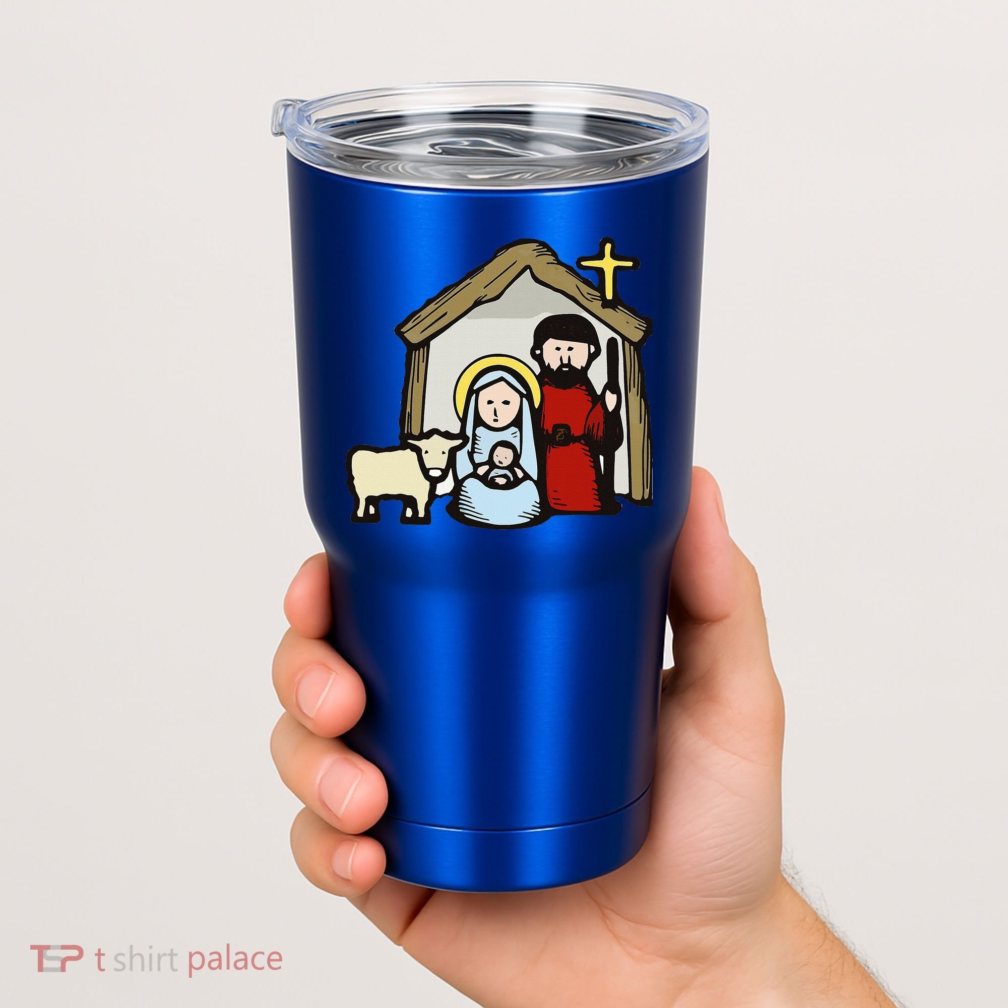 Simple Nativity  Tumbler
