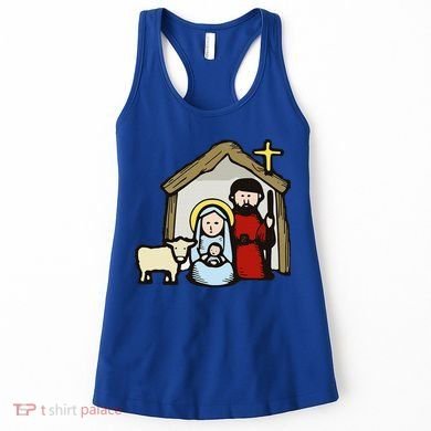Simple Nativity  Women's Tank Top