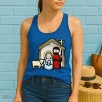 Simple Nativity  Women's Tank Top thumb 2