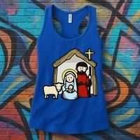Simple Nativity  Women's Tank Top thumb 3
