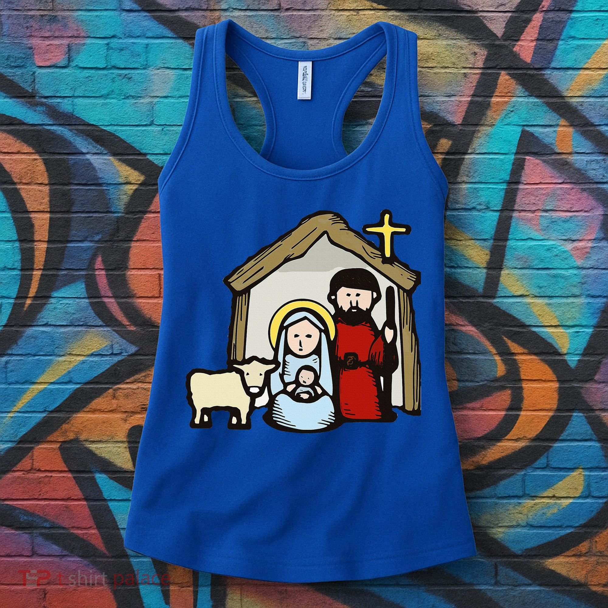 Simple Nativity  Women's Tank Top