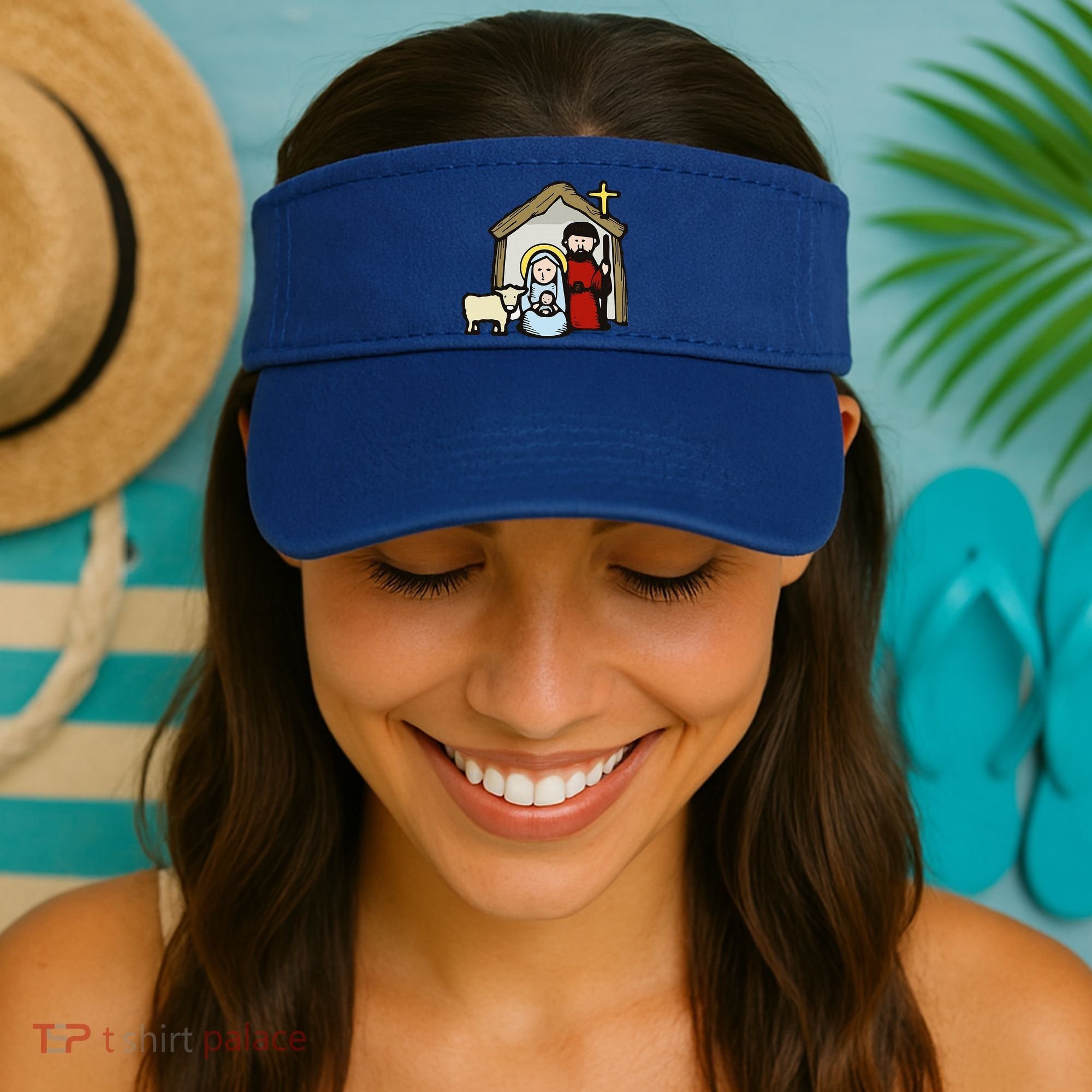 Simple Nativity  Visor