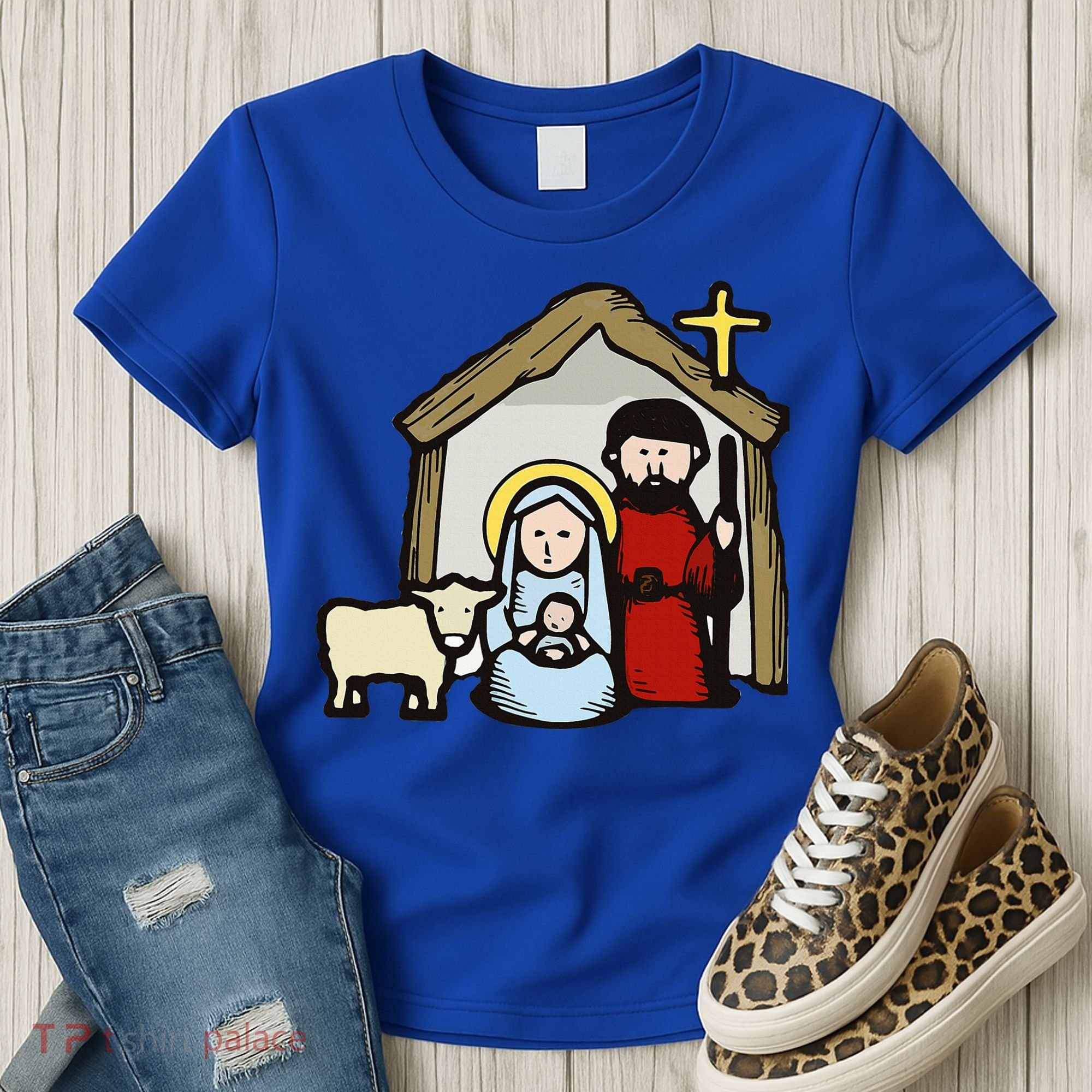 Simple Nativity  Women's T-Shirt