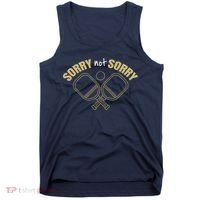 Sorry Not Sorry Pickleball Tank Top thumb 0