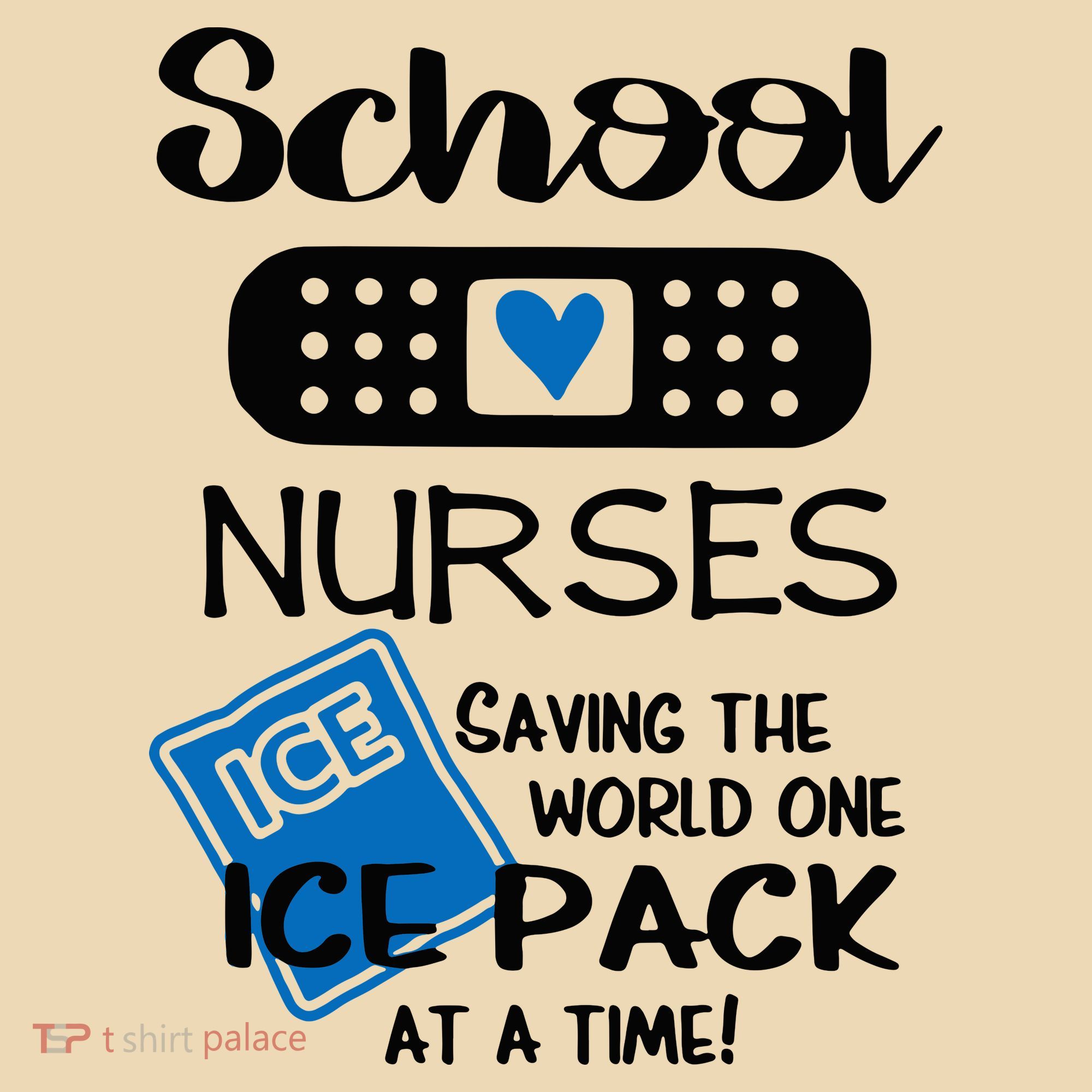School Nurse Saving The World One Ice Pack At A Time! Tote Bag