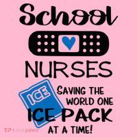 School Nurse Saving The World One Ice Pack At A Time! Coaster thumb 2