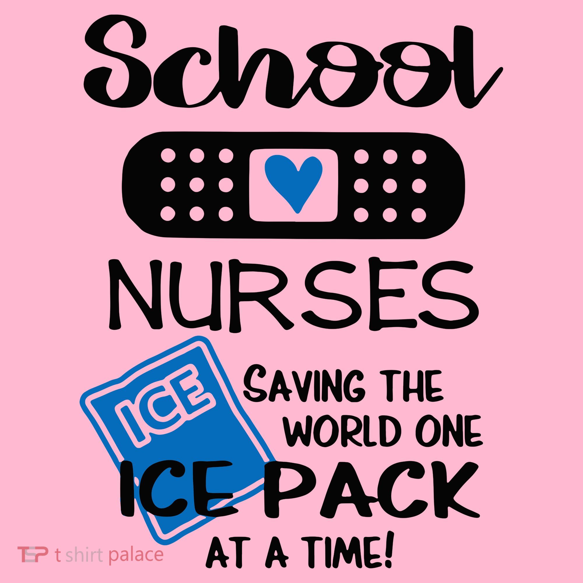 School Nurse Saving The World One Ice Pack At A Time! Coaster