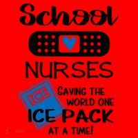 School Nurse Saving The World One Ice Pack At A Time! Santa Hat thumb 1