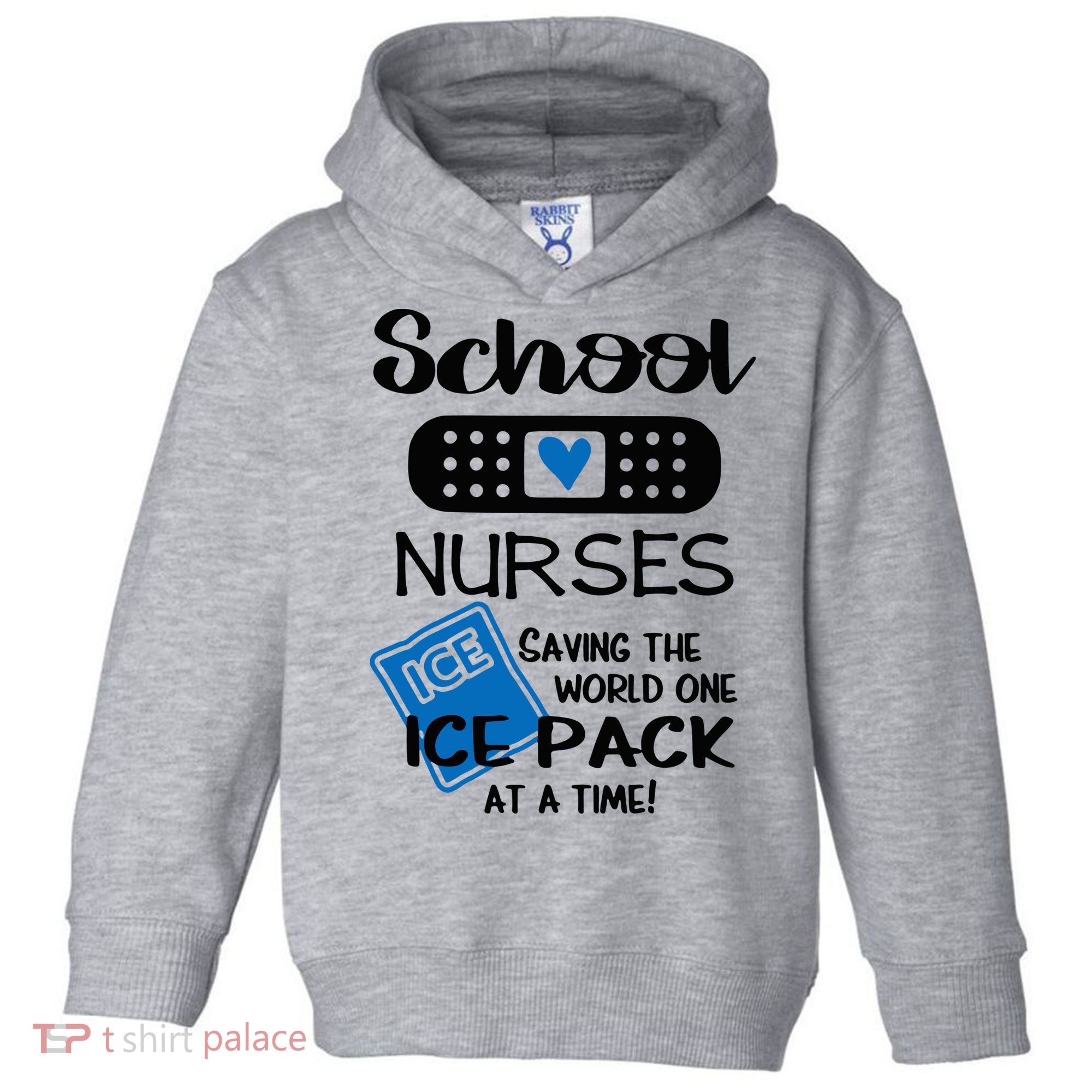 School Nurse Saving The World One Ice Pack At A Time! Toddler Hoodie