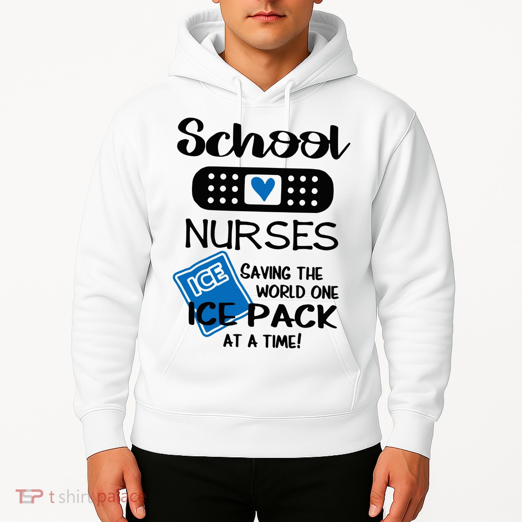 School Nurse Saving The World One Ice Pack At A Time! Hoodie