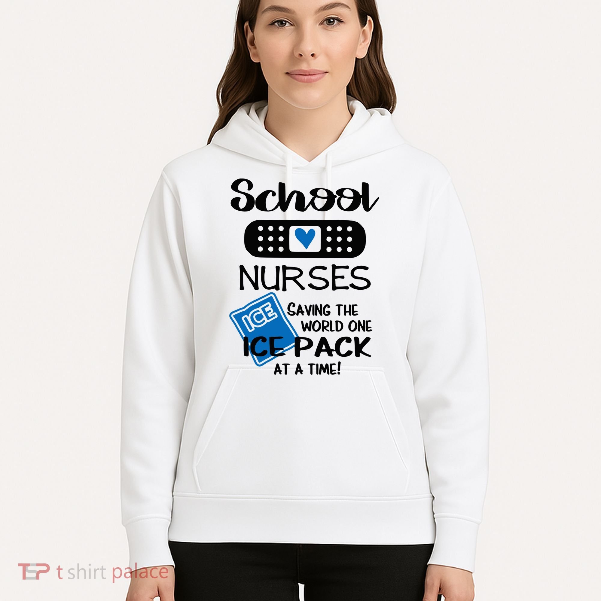 School Nurse Saving The World One Ice Pack At A Time! Hoodie