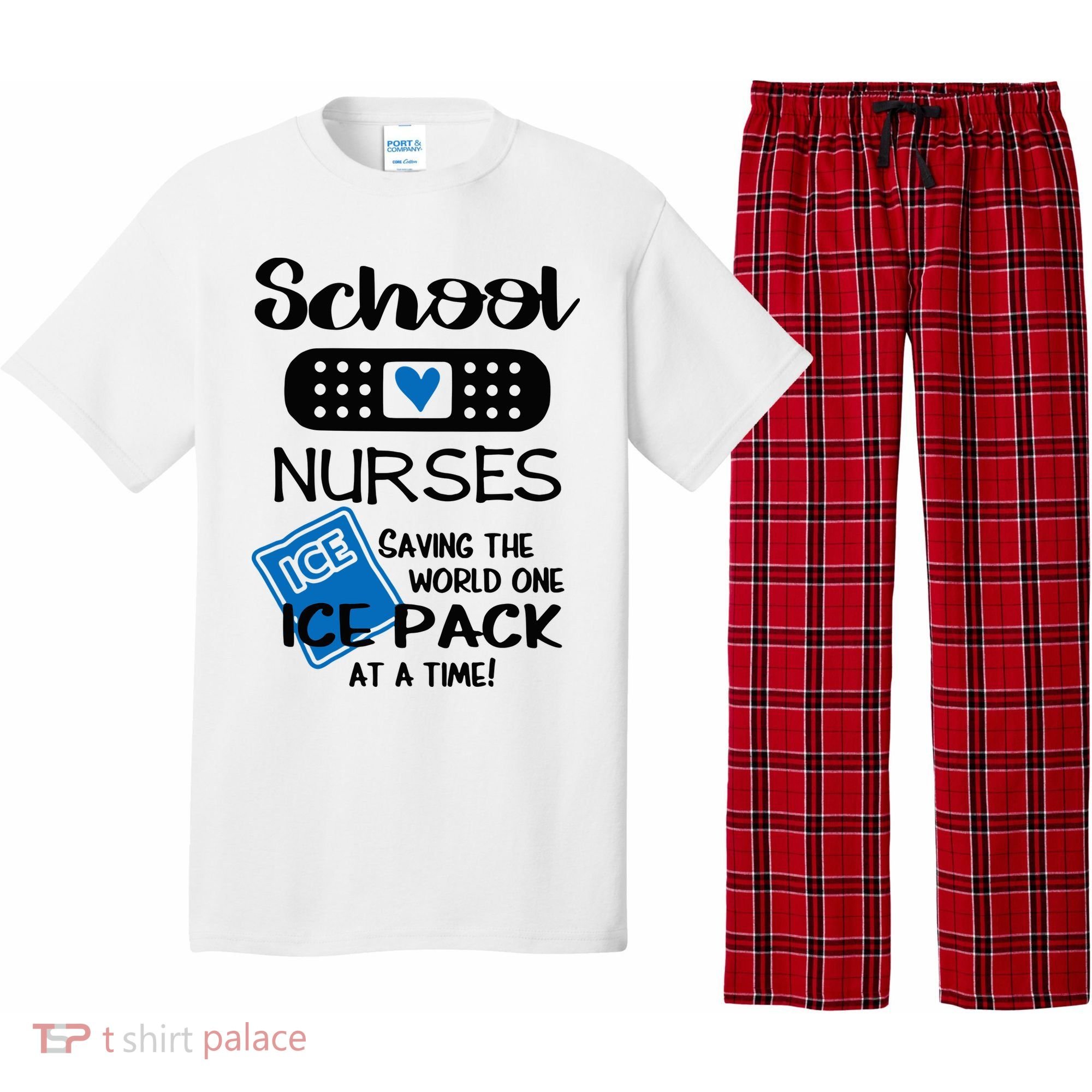 School Nurse Saving The World One Ice Pack At A Time! Pajama Set
