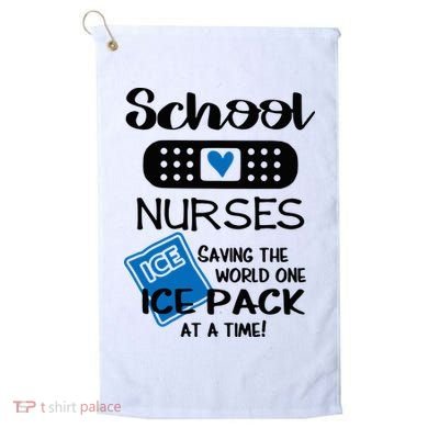 School Nurse Saving The World One Ice Pack At A Time! Golf Towel