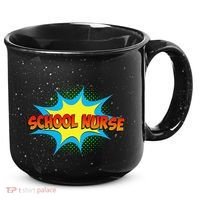 School Nurse Superhero Comics Cool International Nurses Day 15oz Campfire Ceramic Mug thumb 0