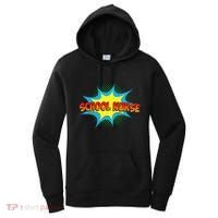 School Nurse Superhero Comics Cool International Nurses Day Women's Hoodie thumb 0