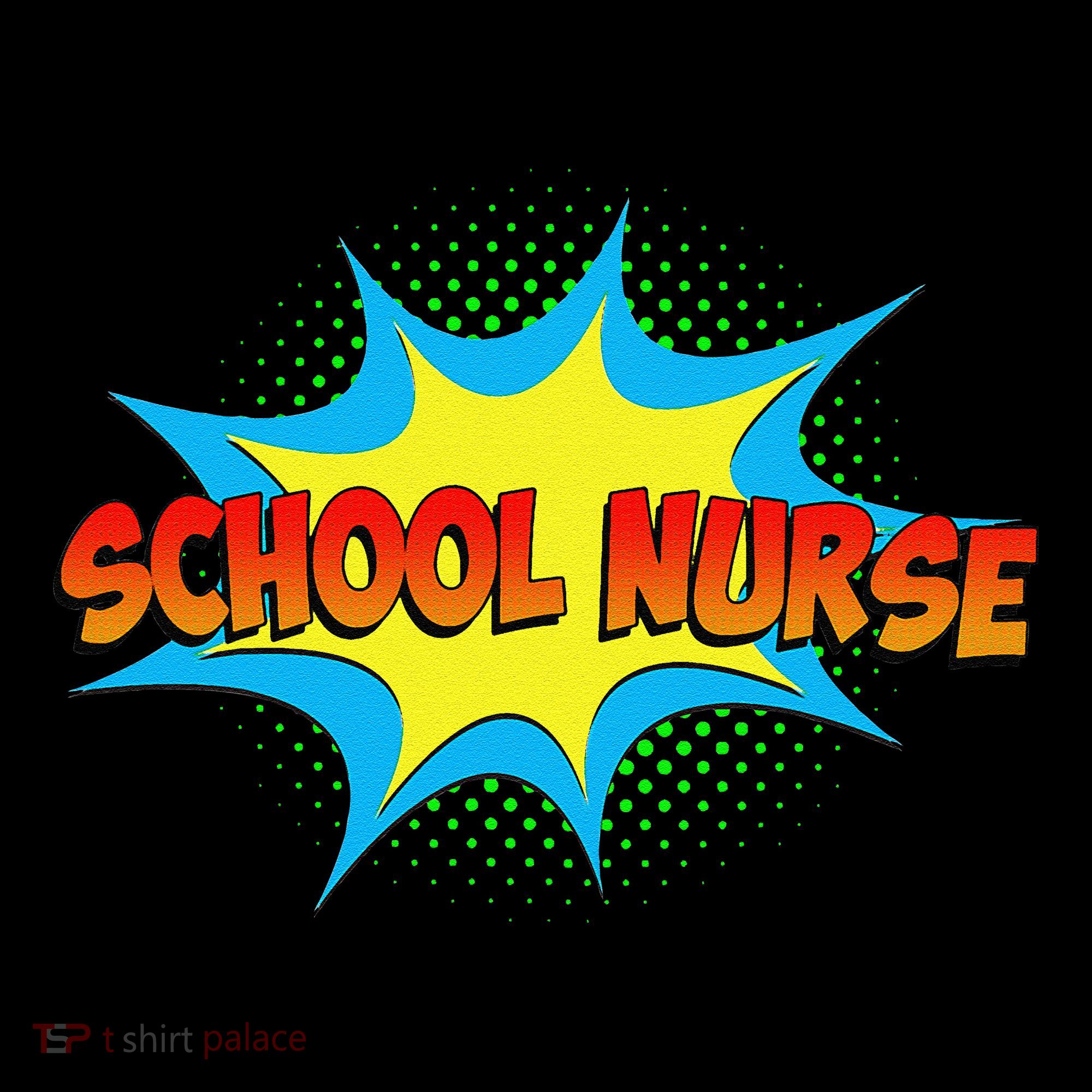 School Nurse Superhero Comics Cool International Nurses Day Women's Hoodie