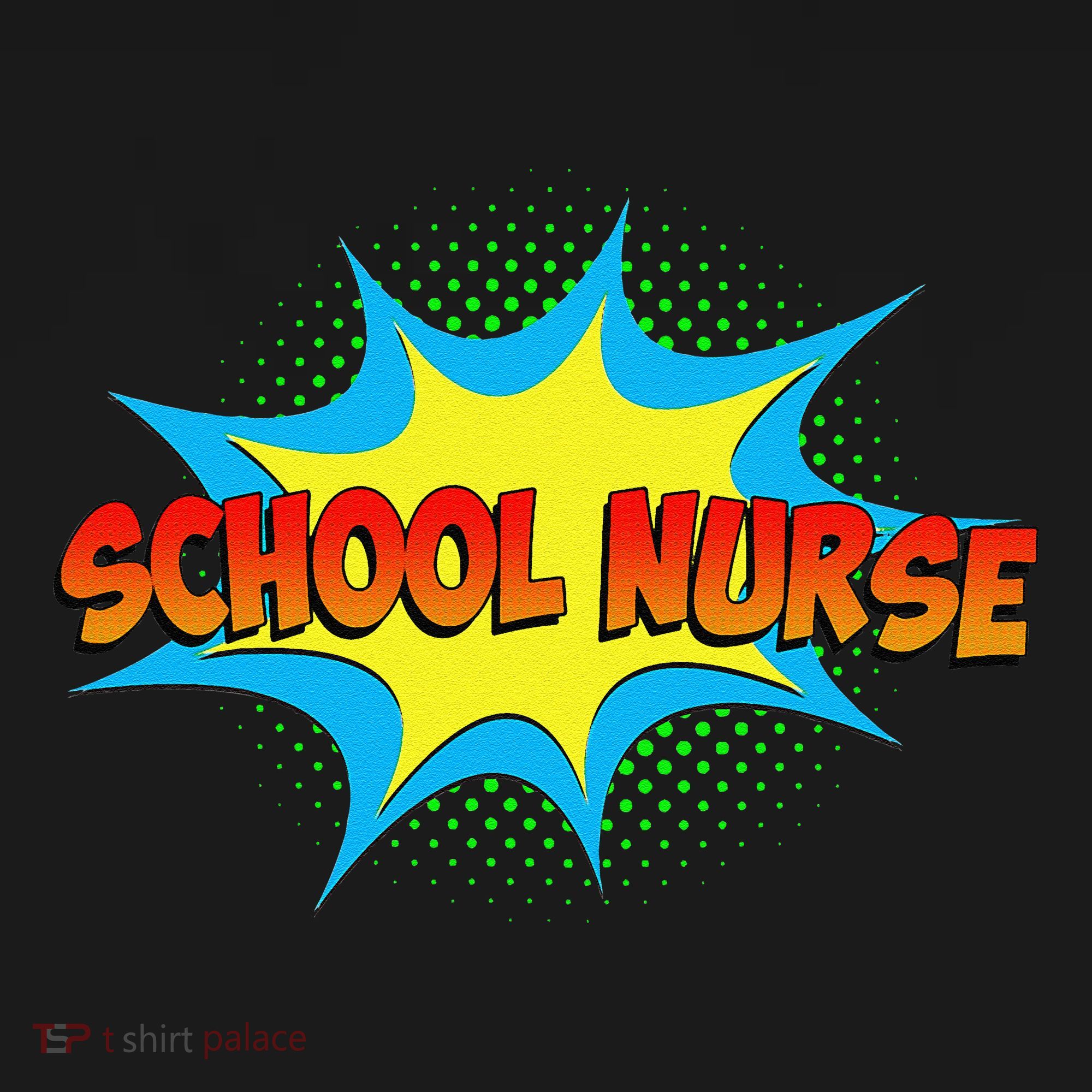 School Nurse Superhero Comics Cool International Nurses Day Women's Tank Top