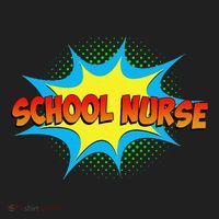 School Nurse Superhero Comics Cool International Nurses Day Golf Towel thumb 3