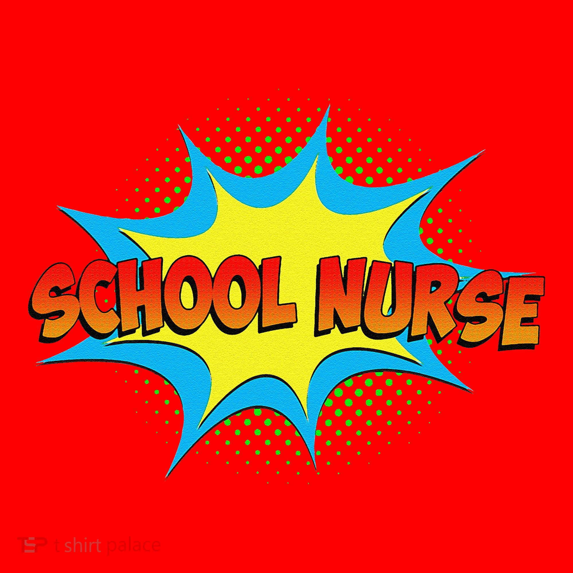 School Nurse Superhero Comics Cool International Nurses Day Santa Hat