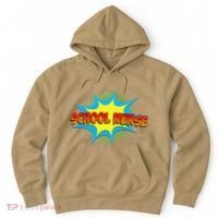 School Nurse Superhero Comics Cool International Nurses Day Hoodie thumb 0