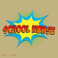 School Nurse Superhero Comics Cool International Nurses Day Mousepad thumb 1