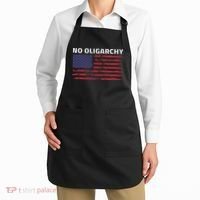 Say No To Oligarchy Usa Us American Apron thumb 2