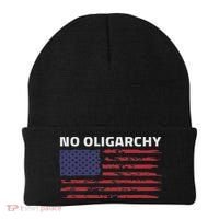 Say No To Oligarchy Usa Us American Beanie thumb 0
