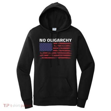 Say No To Oligarchy Usa Us American Women's Hoodie