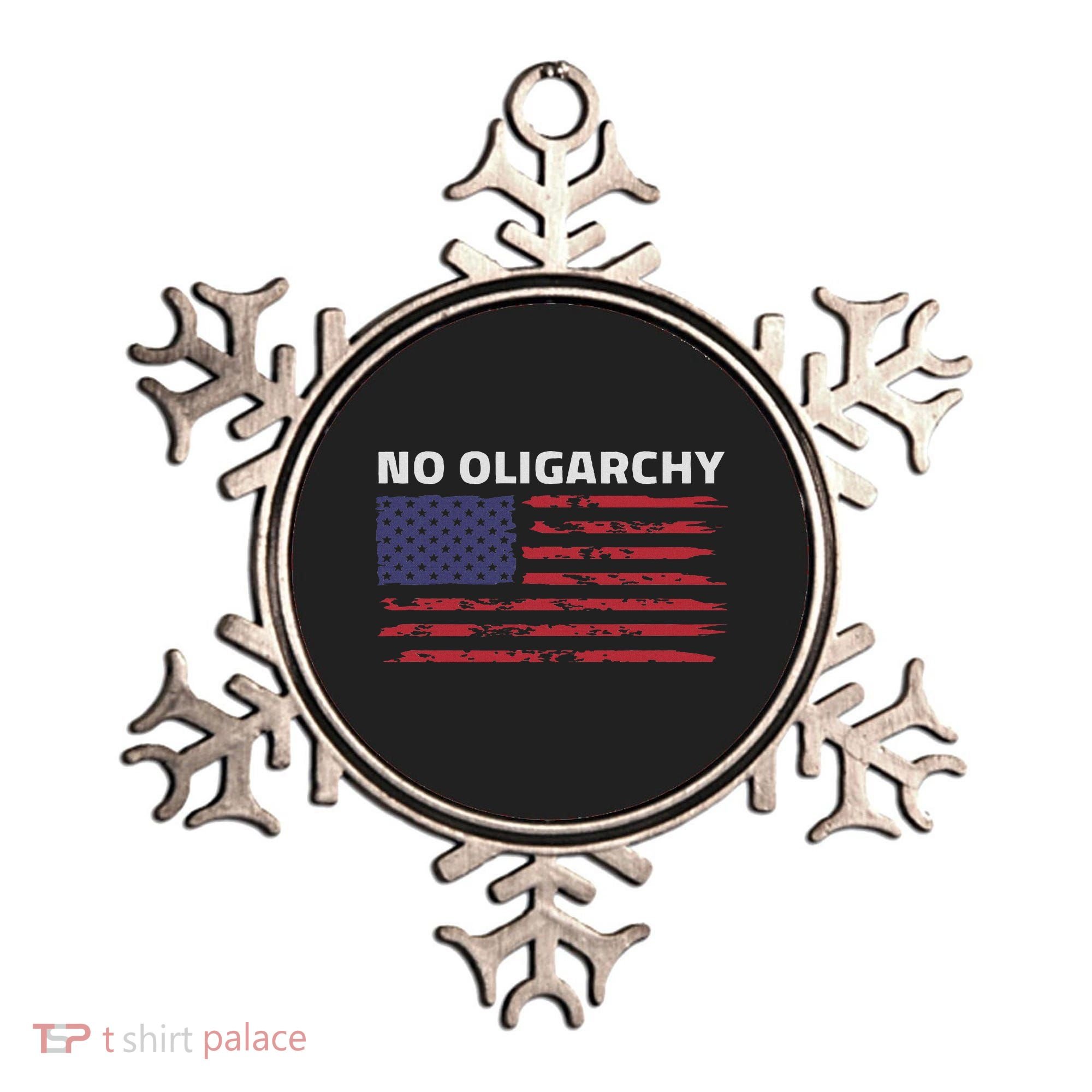 Say No To Oligarchy Usa Us American Ornament