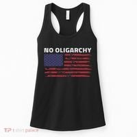 Say No To Oligarchy Usa Us American Women's Tank Top thumb 0