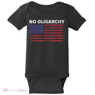 Say No To Oligarchy Usa Us American Baby Bodysuit