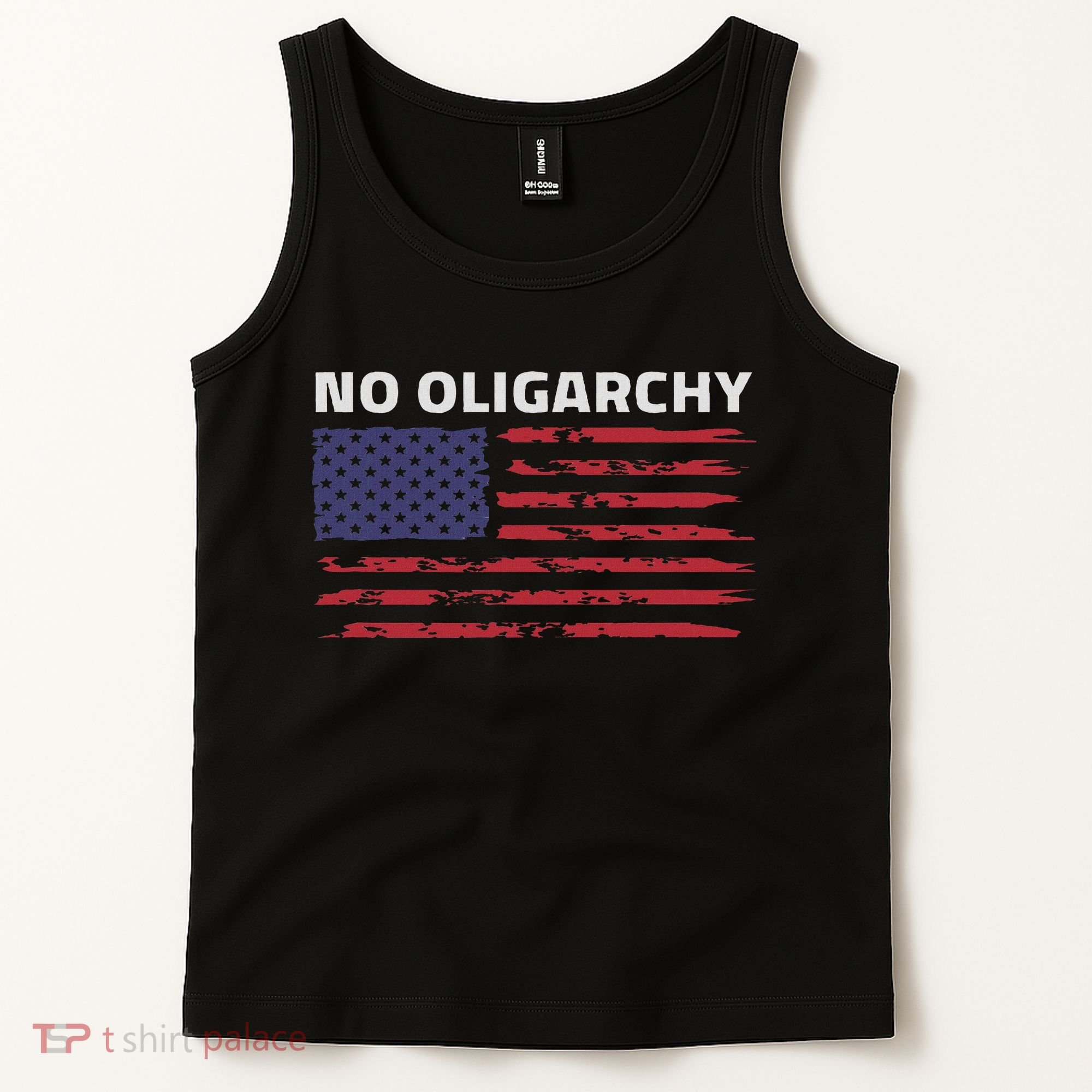 Say No To Oligarchy Usa Us American Tank Top