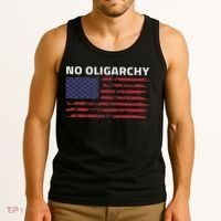 Say No To Oligarchy Usa Us American Tank Top thumb 3