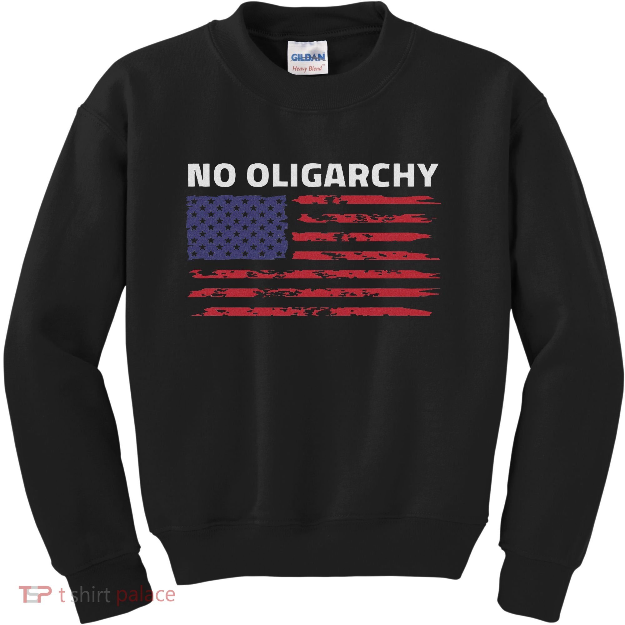 Say No To Oligarchy Usa Us American Kids Sweatshirt