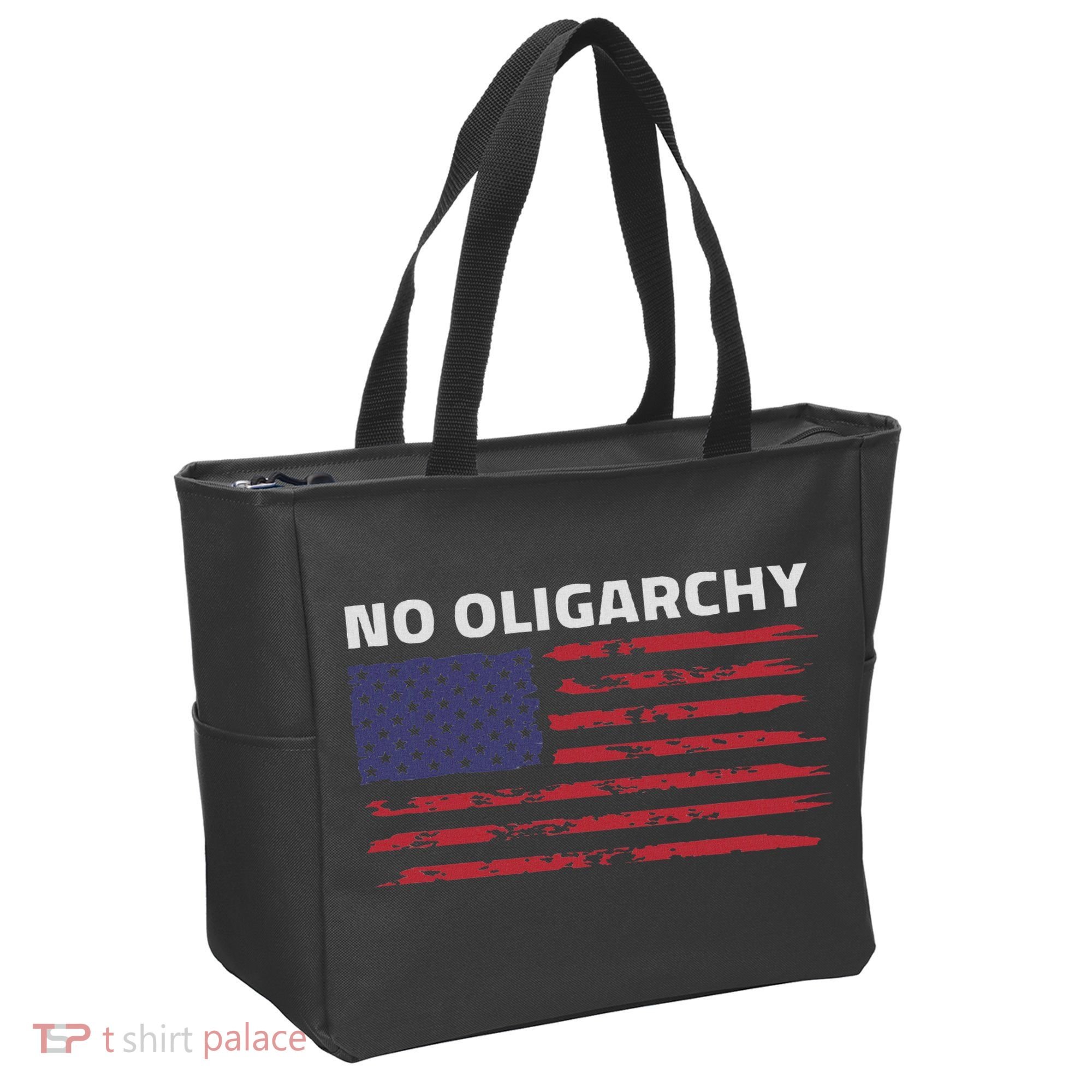 Say No To Oligarchy Usa Us American Tote Bag