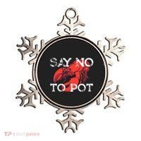 Say No To Pot Funny Lobster Seafood Lover Ornament thumb 0