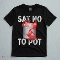 Say No To Pot Seafood Lover Lobster Crawfish Funny T-Shirt thumb 5