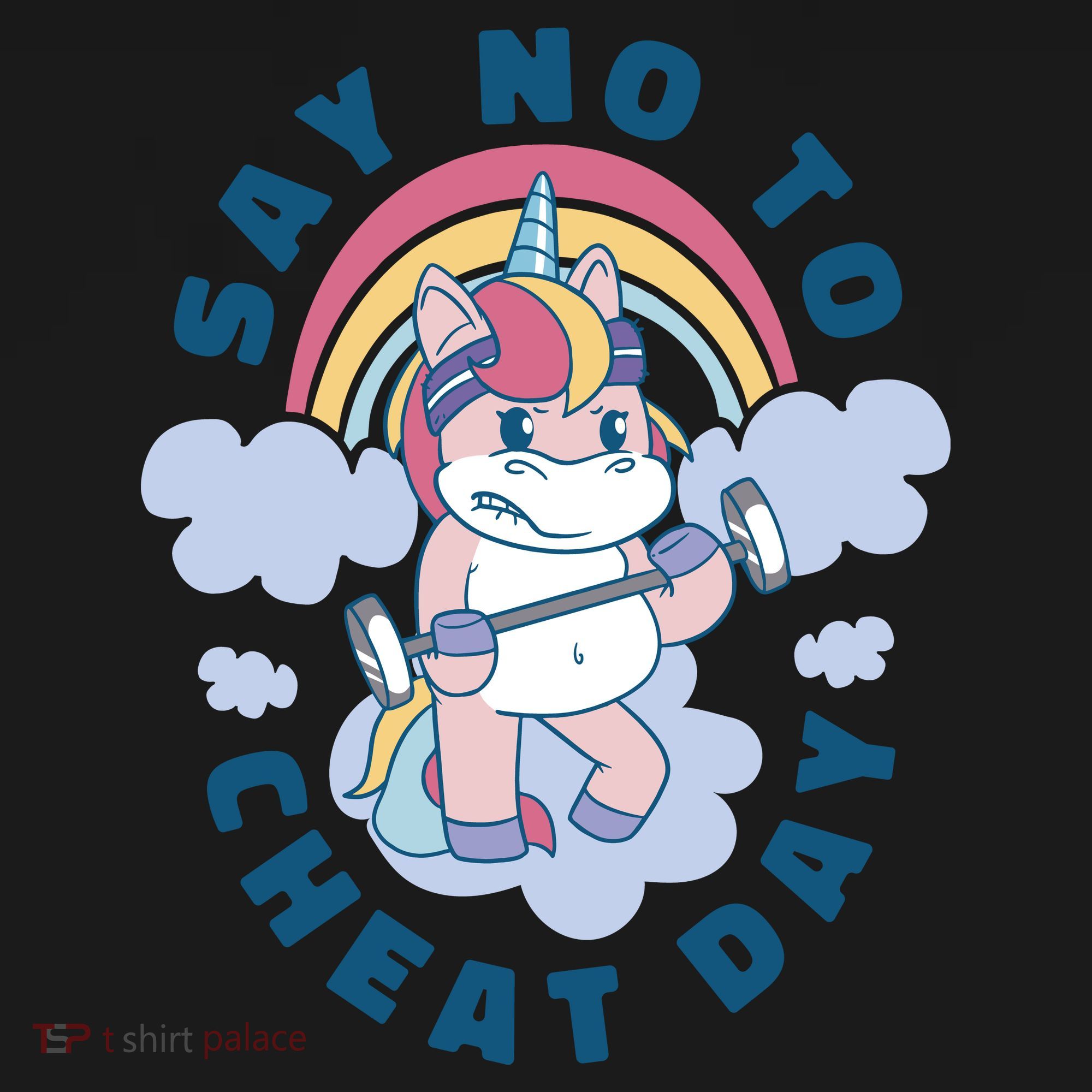 Say No To Cheat Day Unicorn Gym Women's Tank Top