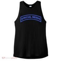 Special Needs Tab Ladies PosiCharge Tri-Blend Wicking Tank thumb 0