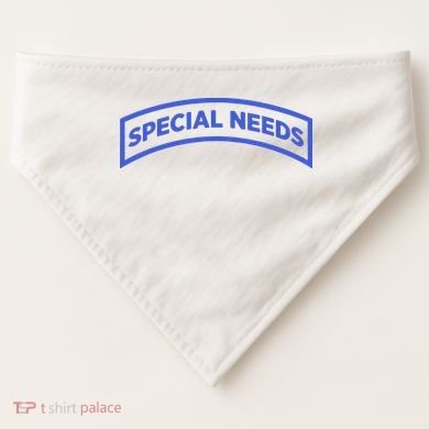 Special Needs Tab USA-Made Doggie Bandana