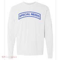 Special Needs Tab Comfort Colors Heavyweight Long Sleeve T-Shirt thumb 0