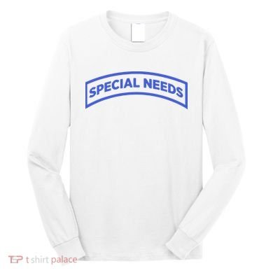 Special Needs Tab Long Sleeve Shirt